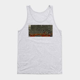 Yellow Cabs flow on 5th Ave Tank Top